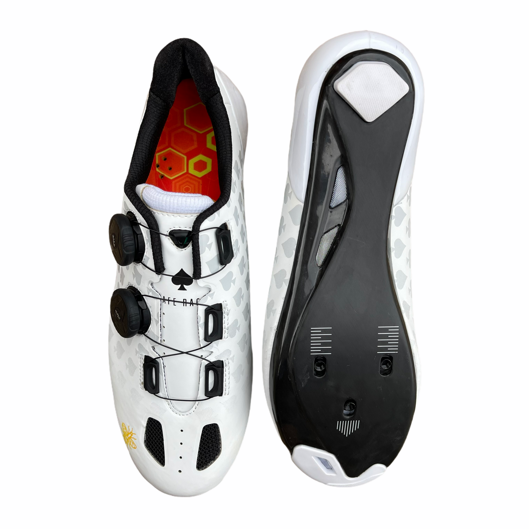 Custom carbon clearance cycling shoes