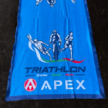 Load image into Gallery viewer, Peak XV Tri Coaching MICROFIBRE SPORTS TOWEL