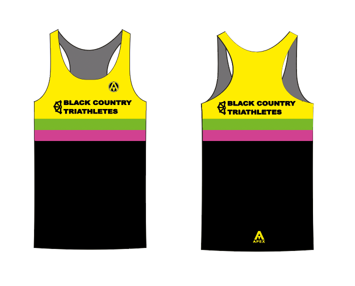 BLACK COUNTRY TRI RUN VEST - KIDS