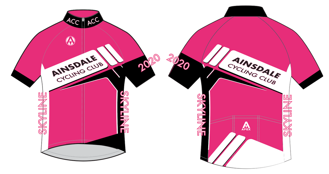 AINSDALE CC ELITE SS JERSEY - PINK