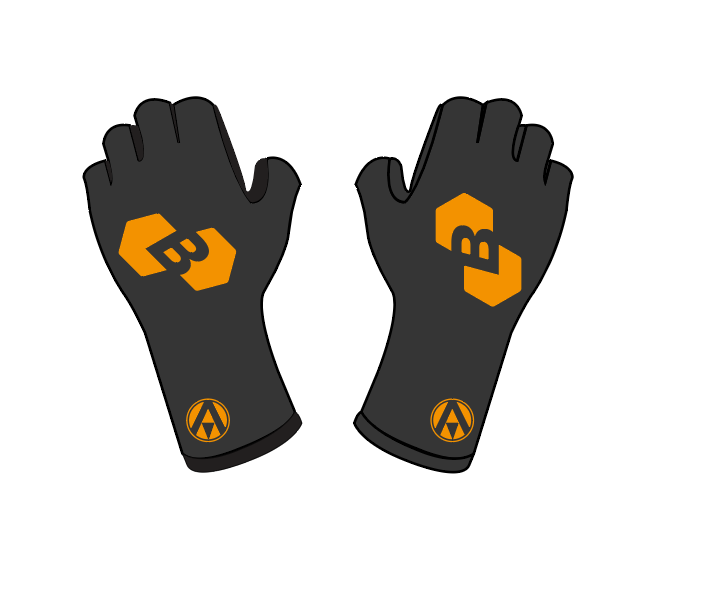 BEE TRI COACHING RACE GLOVES