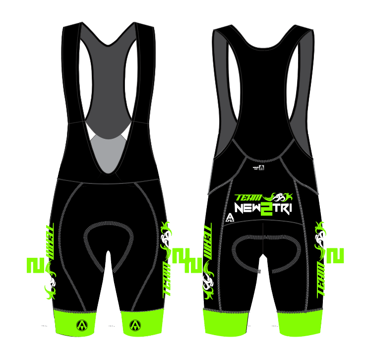 NEW2TRI PRO BIB SHORTS