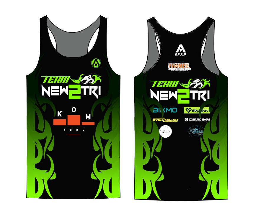 NEW2TRI RUN VEST - TRIBAL (INC KIDS)