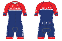 Load image into Gallery viewer, WIGAN WHEELERS PRO ENDURANCE RACE SPEED TRI SUIT
