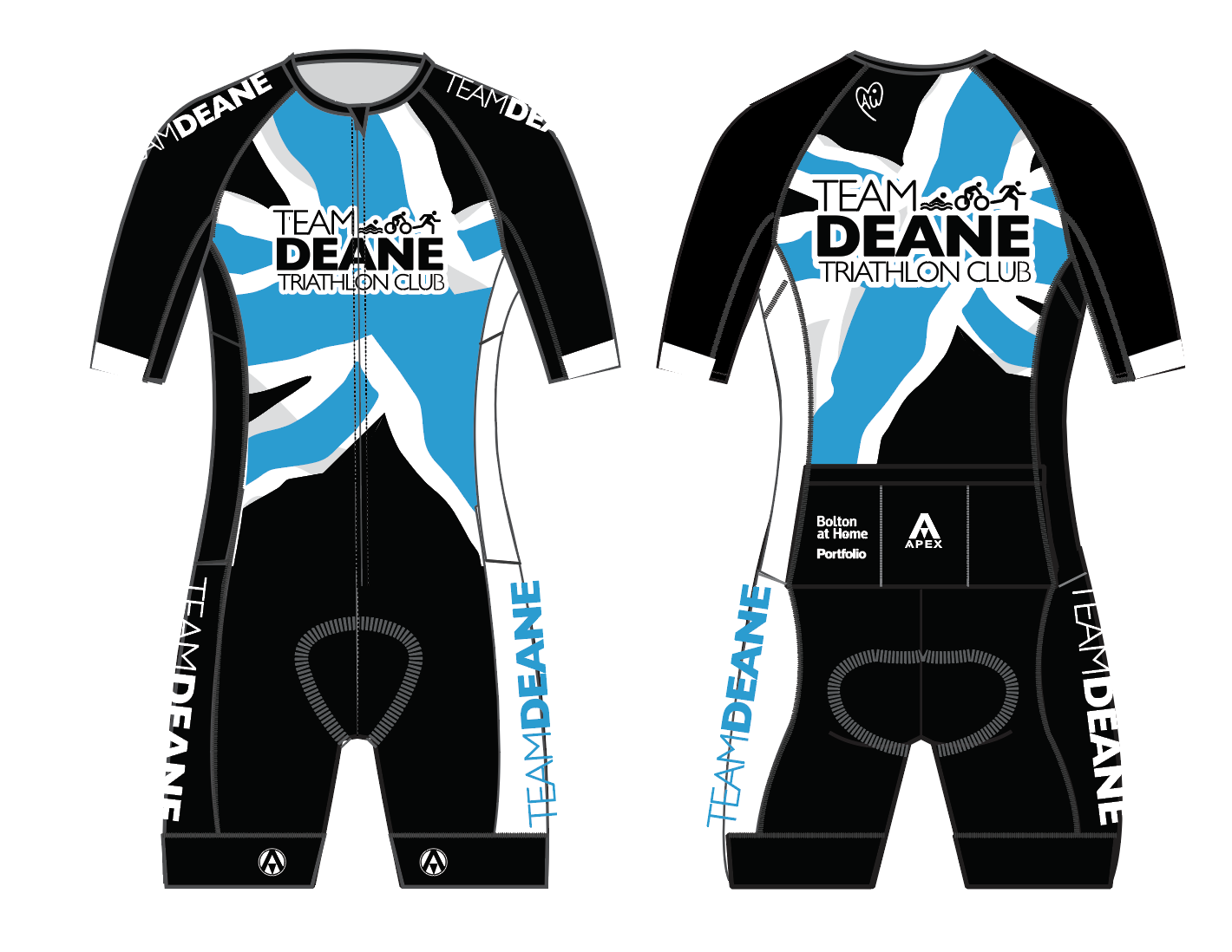 TEAM DEANE ELITE ENDURANCE TRI SUIT