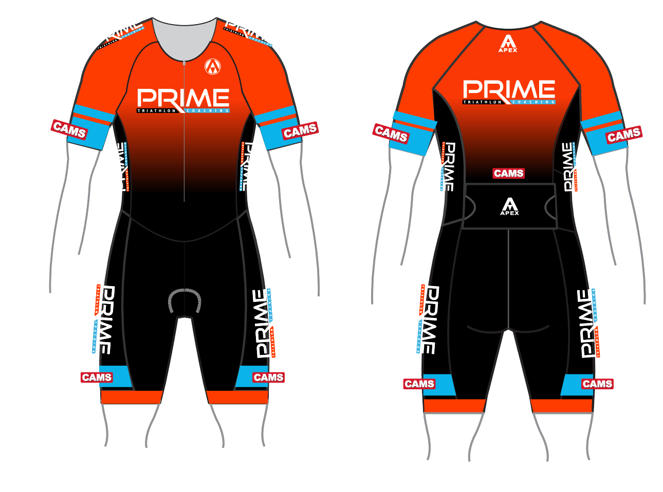 PRIME PRO SPEED TRI SUIT