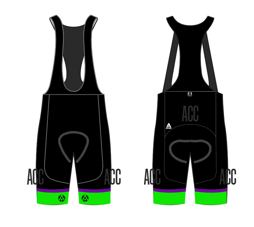 AINSDALE CC TEAM BIB SHORTS