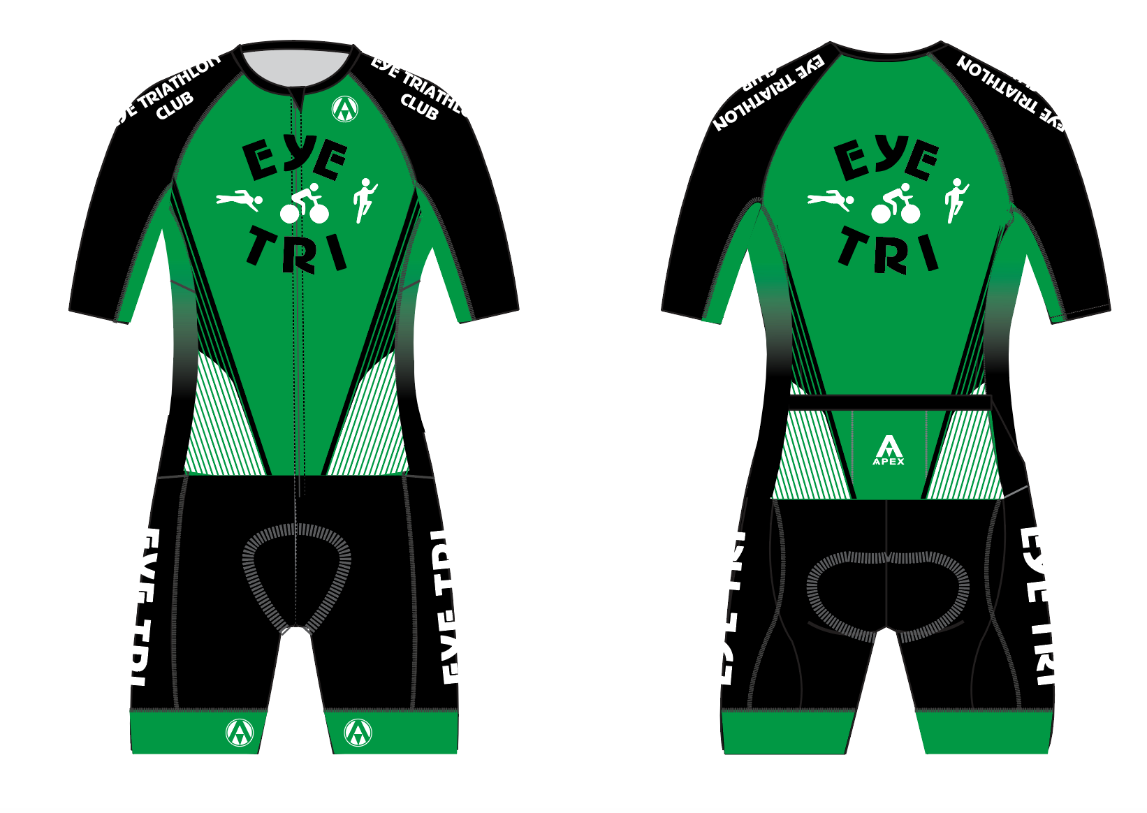 EYE TRI PRO ENDURANCE RACE SPEED TRI SUIT