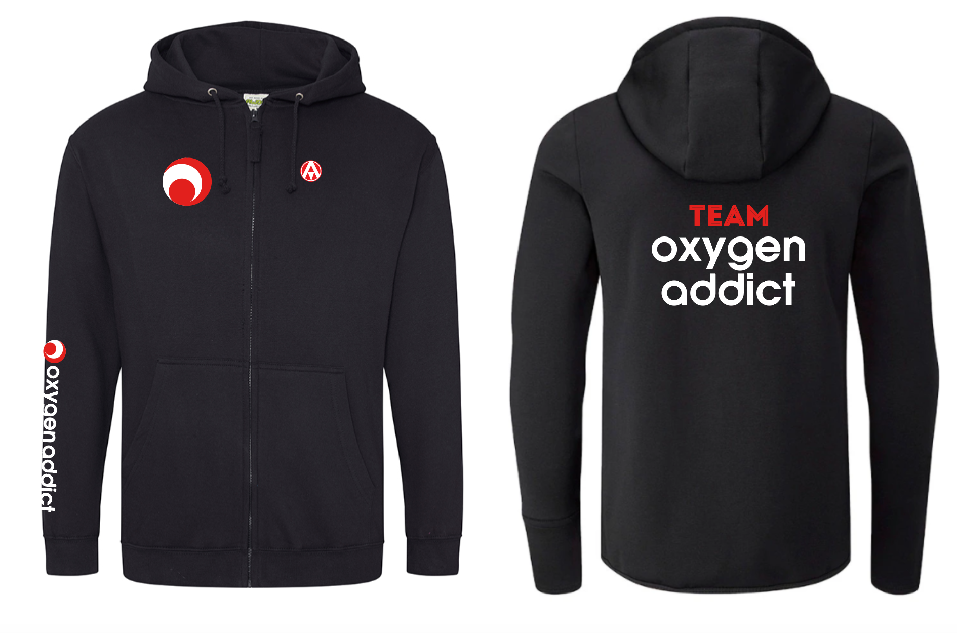 OXYGEN ADDICT FLEECE HOODIE
