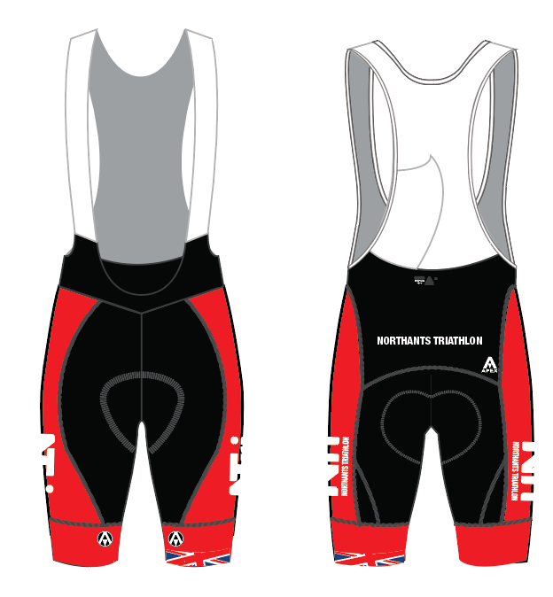 NORTHANTS TRI PRO BIB SHORTS