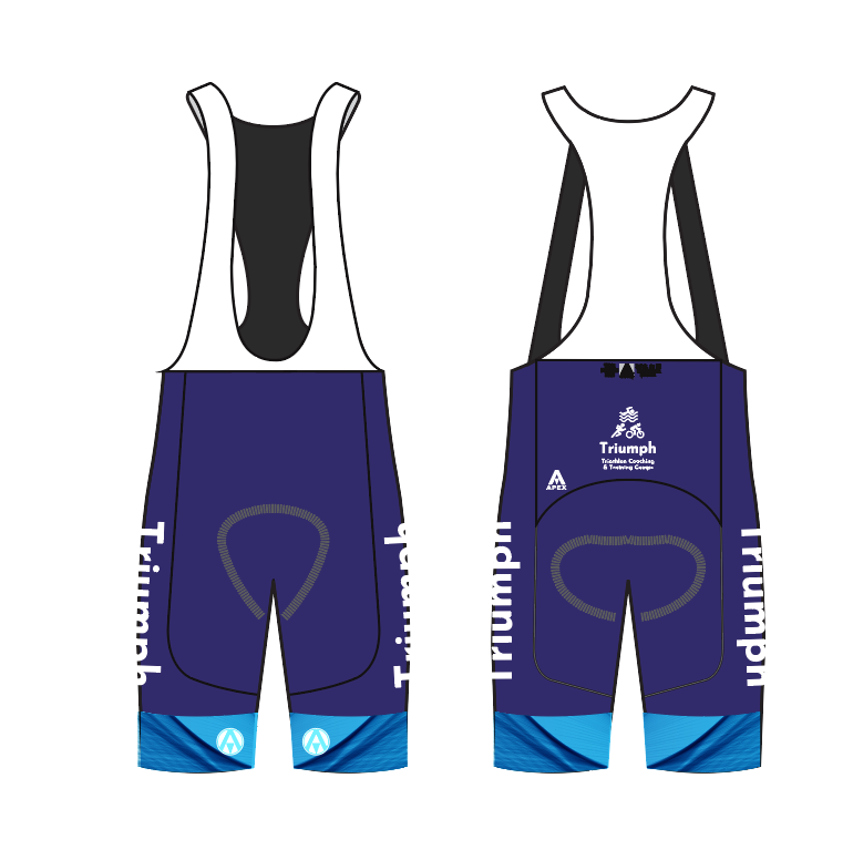 TRIUMPH COACHING TEAM BIB SHORTS
