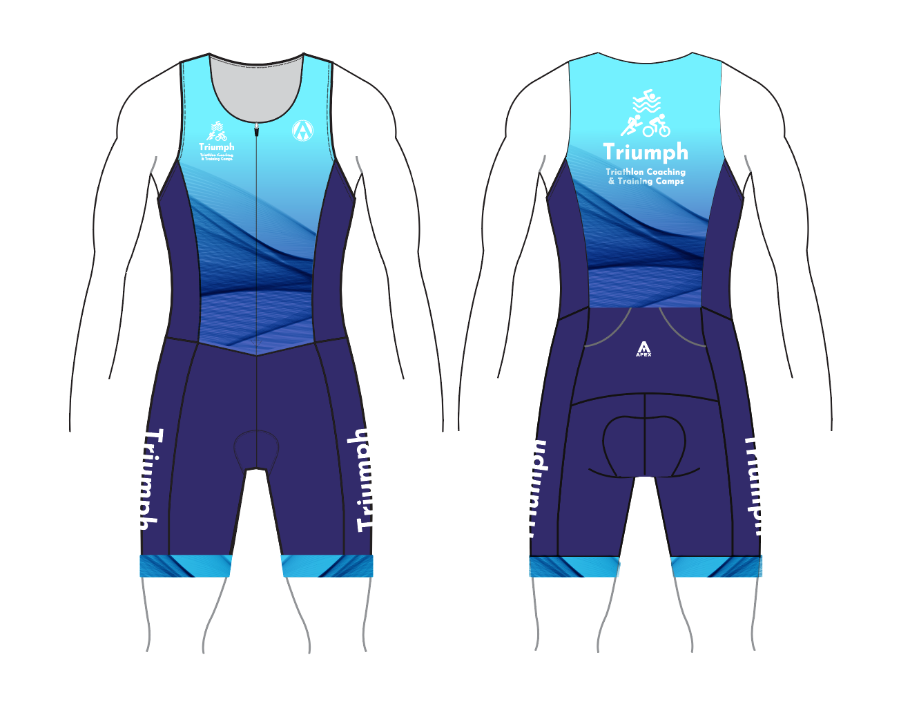 TRIUMPH COACHING PRO TRI SUIT