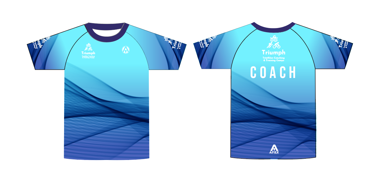 TRIUMPH COACHING RUN T SHIRT - COACH DESIGN