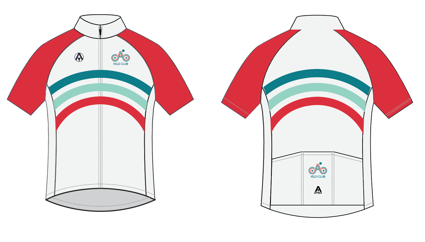DAB ELITE SS JERSEY - WHITE