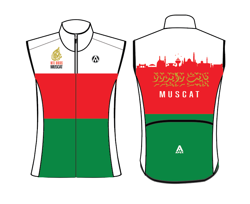 MUSCAT NITE RIDERS PRO GILET - D1