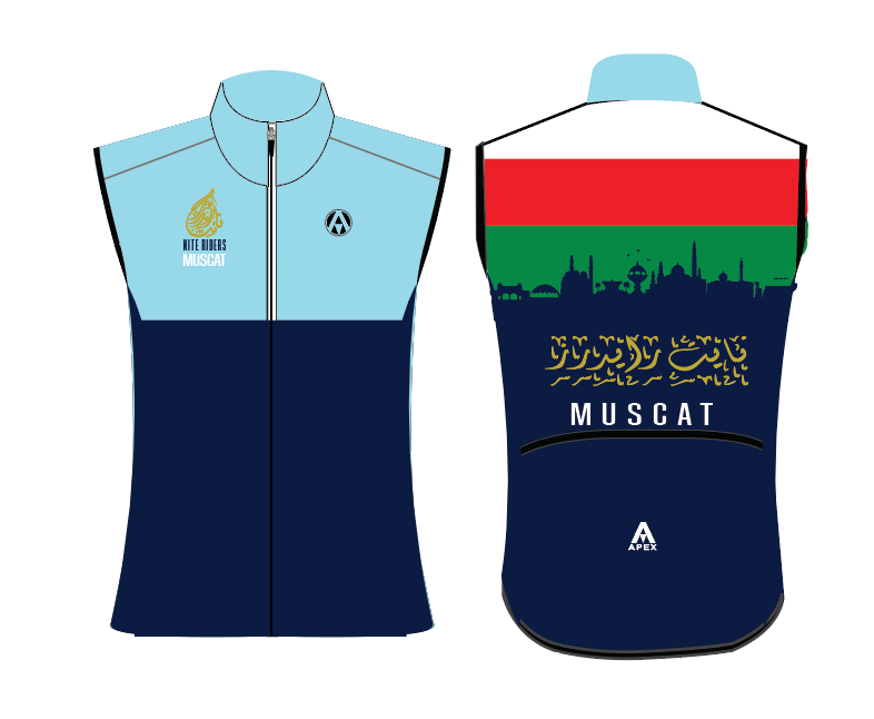MUSCAT NITE RIDERS PRO GILET - D2