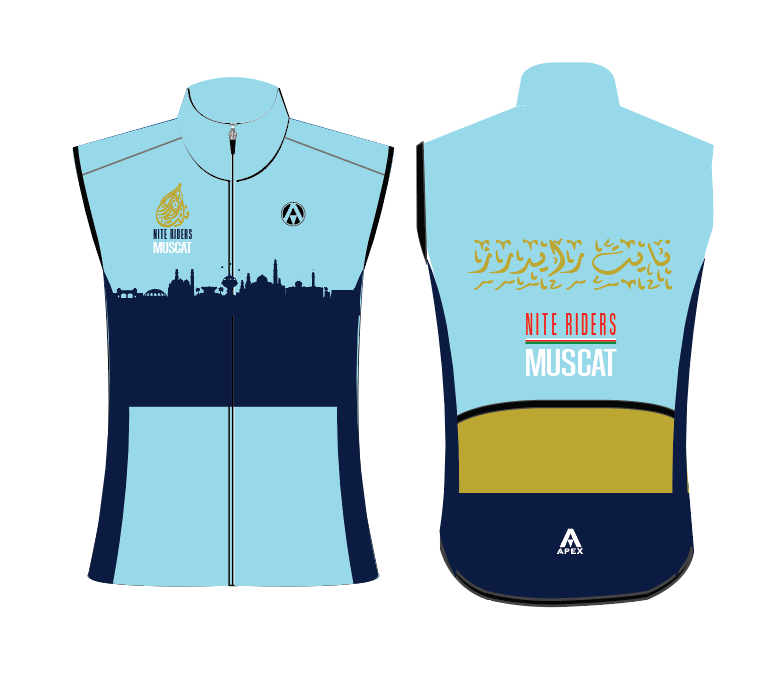 MUSCAT NITE RIDERS PRO GILET - D3