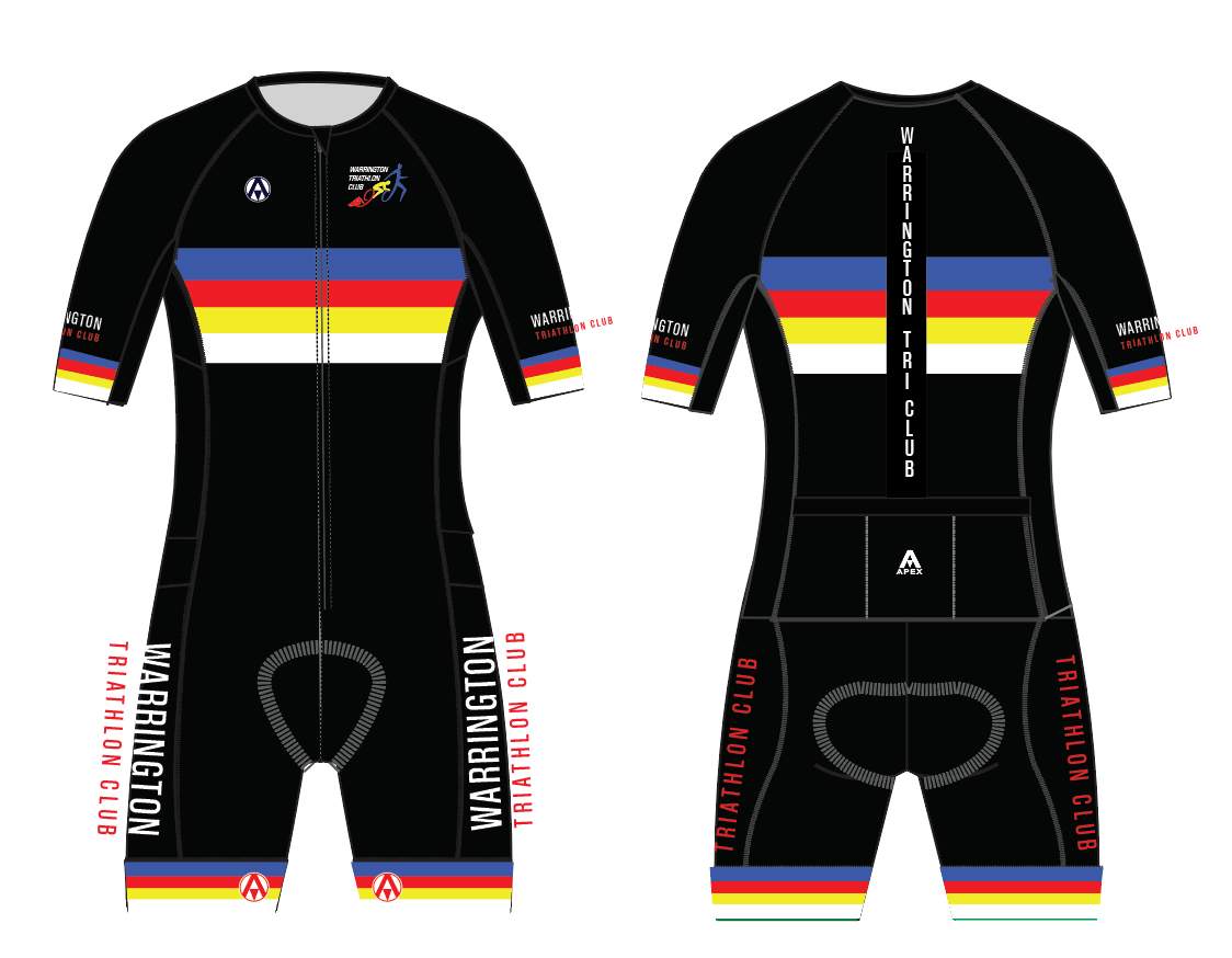 WARRINGTON TRI PRO ENDURANCE RACE SPEED TRI SUIT