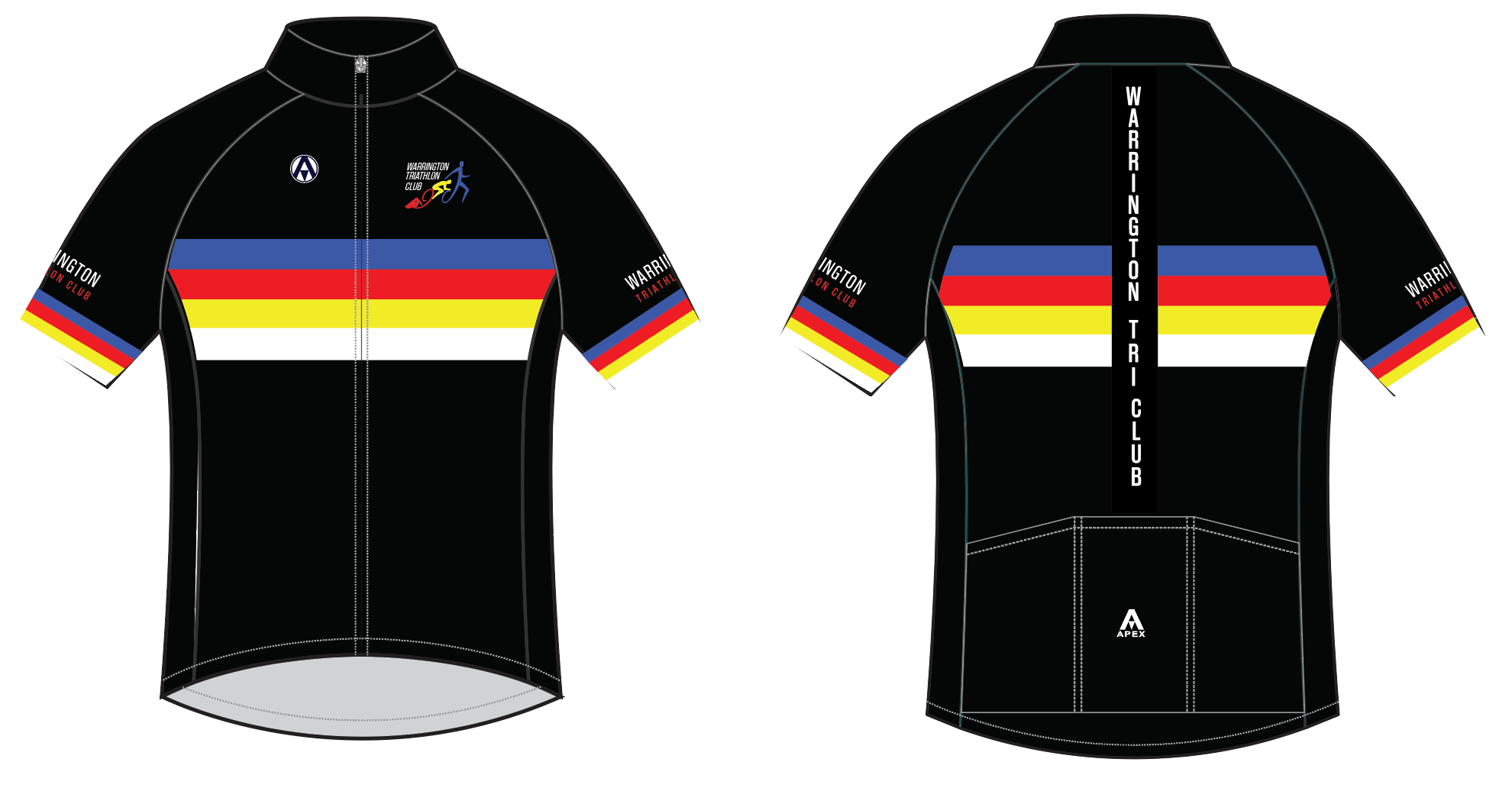 WARRINGTON TRI TEAM SHORT SLEEVE JERSEY