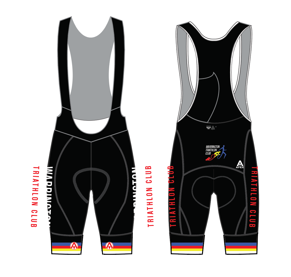 WARRINGTON TRI PRO BIB SHORTS