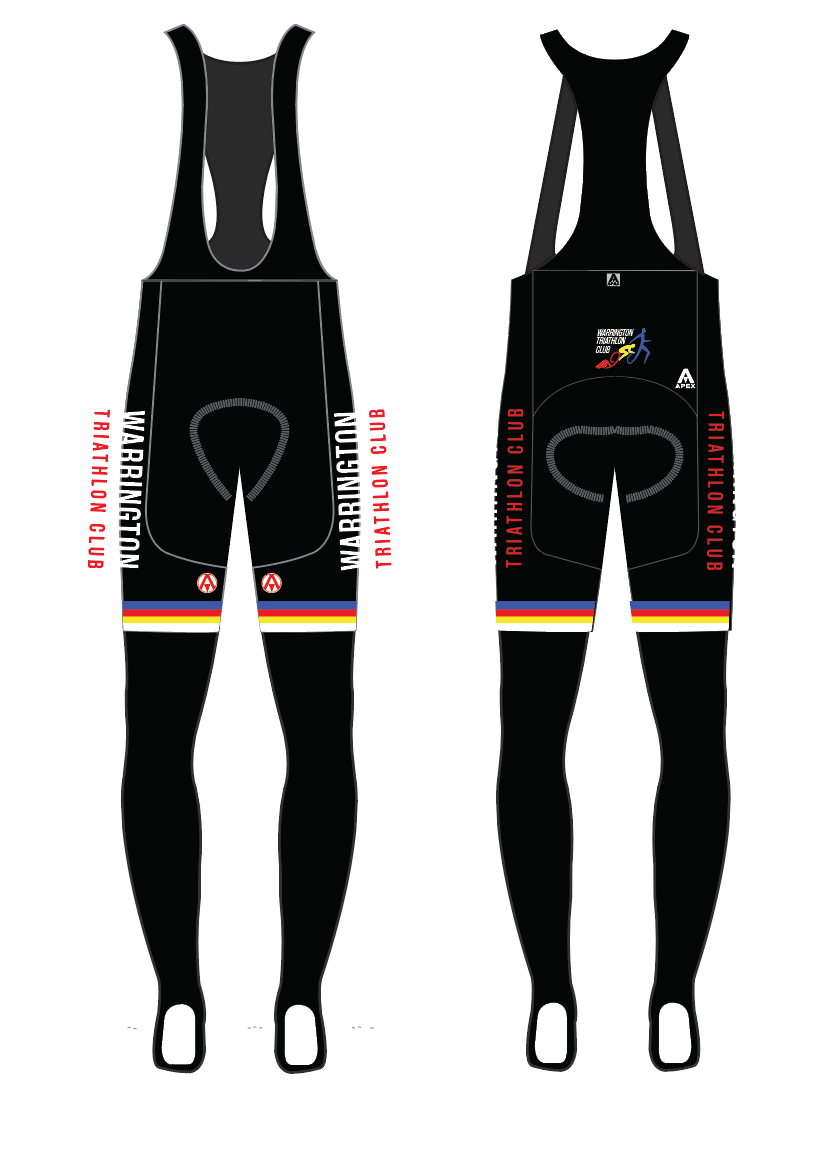 WARRINGTON TRI TEAM BIB TIGHTS
