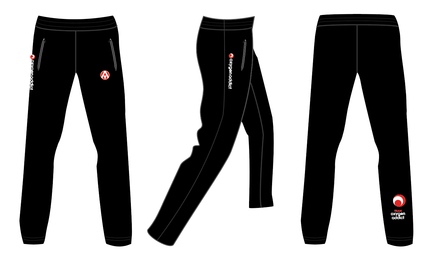 OXYGEN ADDICT PRO FULL CUSTOM TRACKSUIT PANTS