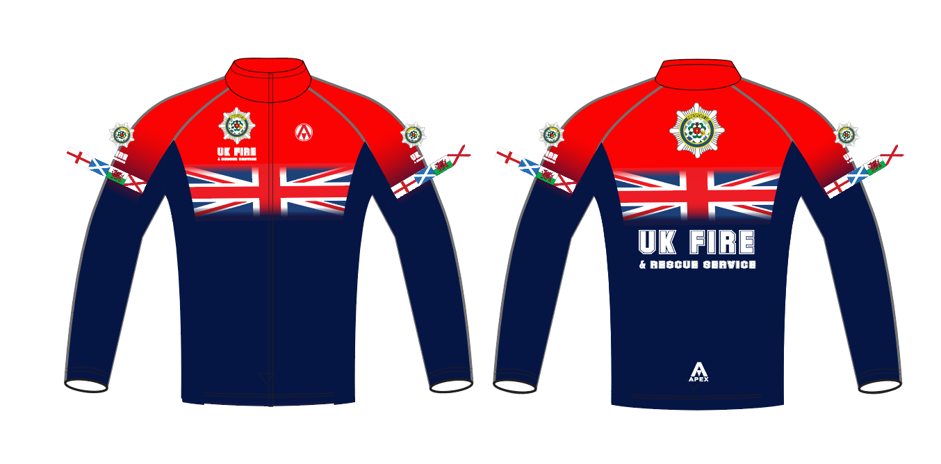 UKFRS PRO FULL CUSTOM TRACKSUIT TOP