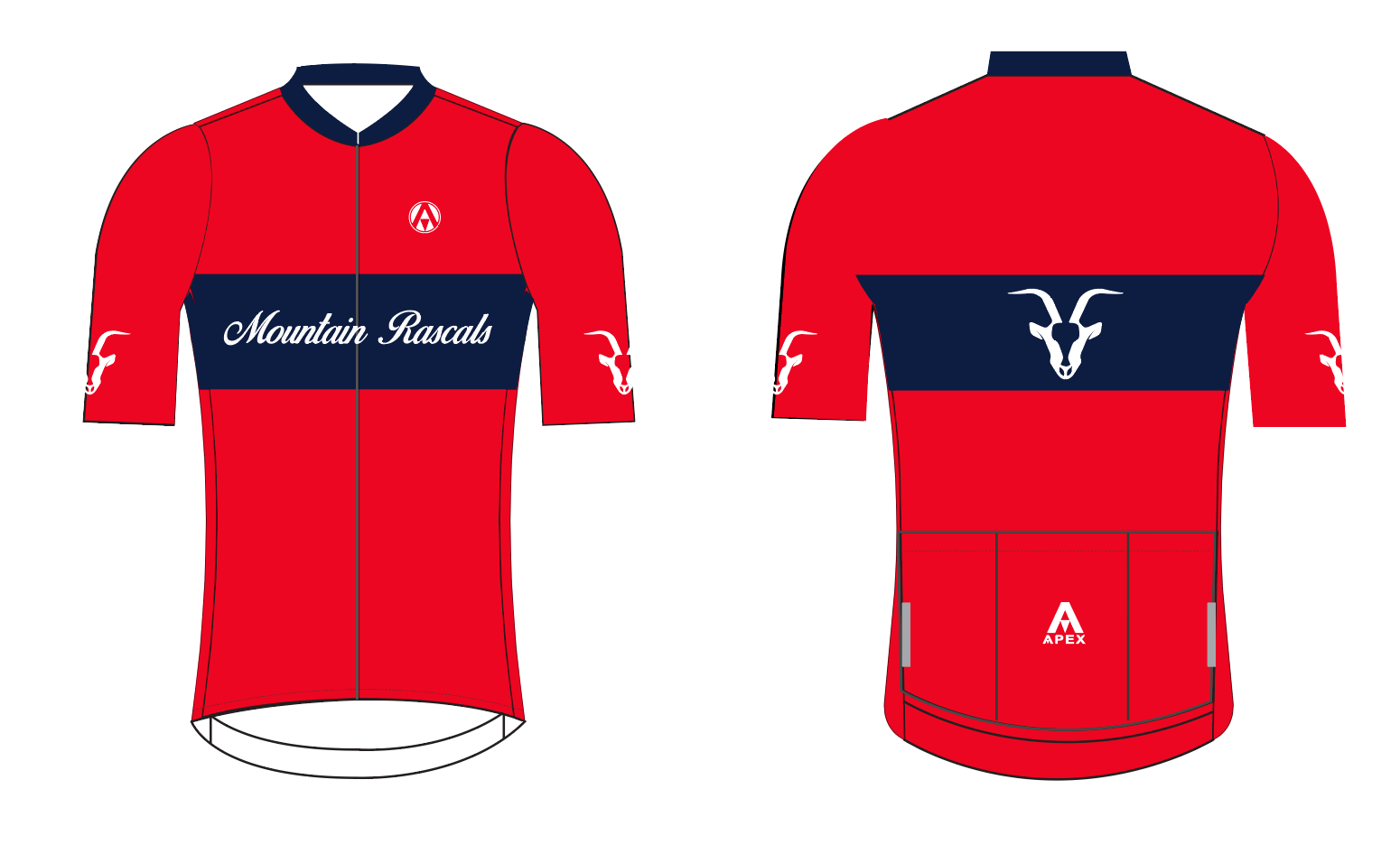 MOUNTAIN RASCALS PRO SHORT SLEEVE JERSEY