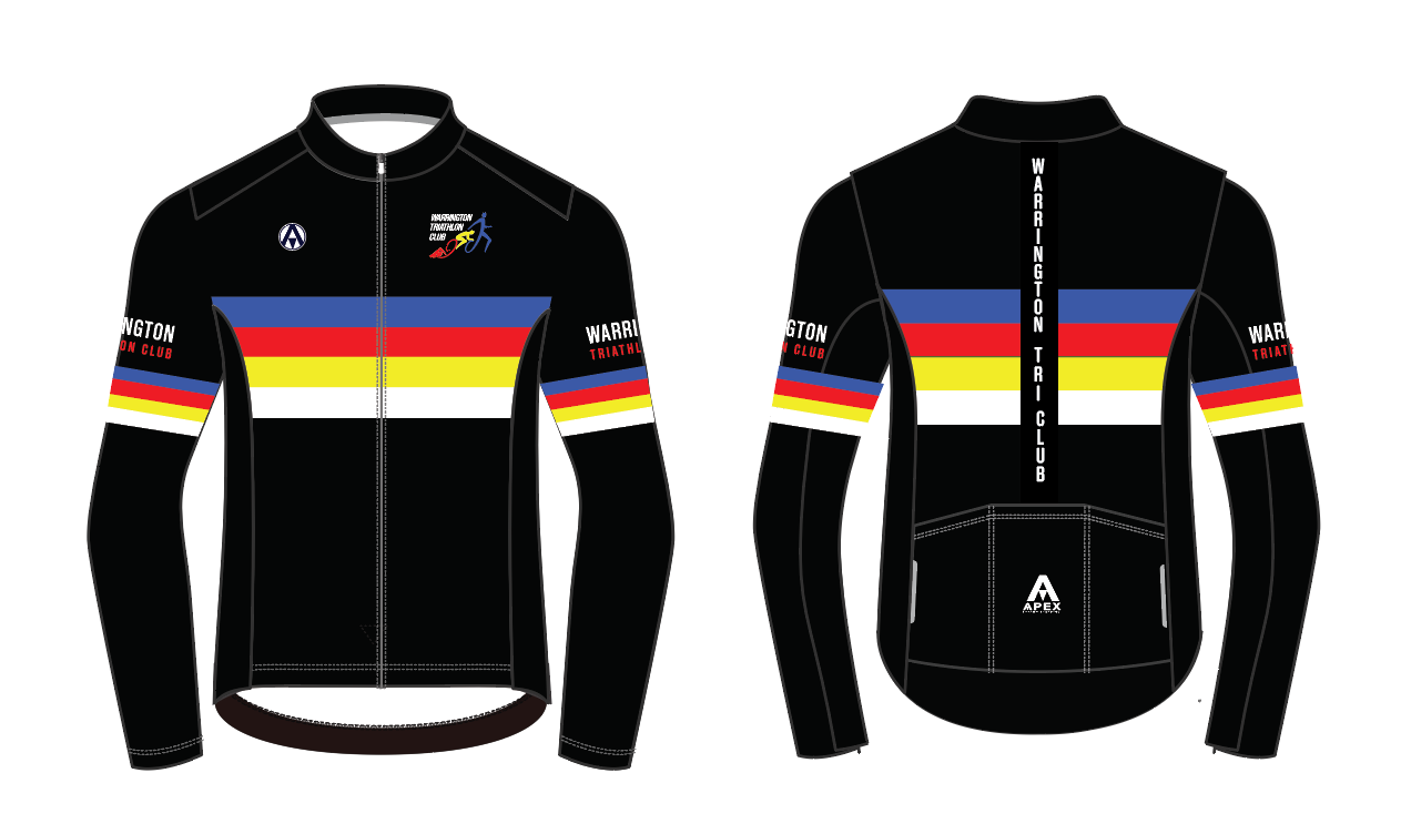 WARRINGTON TRI PRO LONG SLEEVE AERO JERSEY