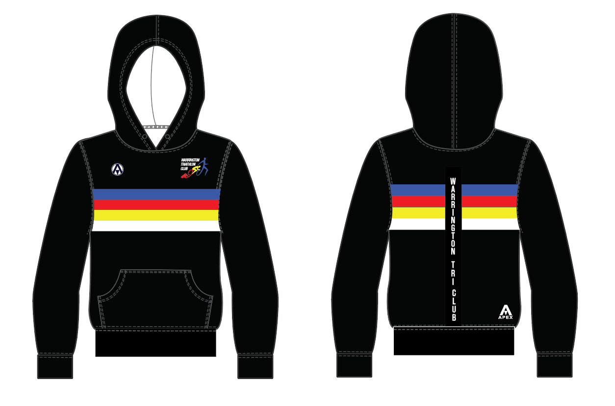 WARRINGTON TRI PRO FULL CUSTOM HOODIE
