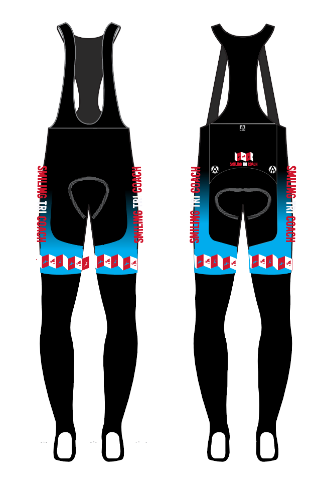 SMILING TRI COACH TEAM BIB TIGHTS