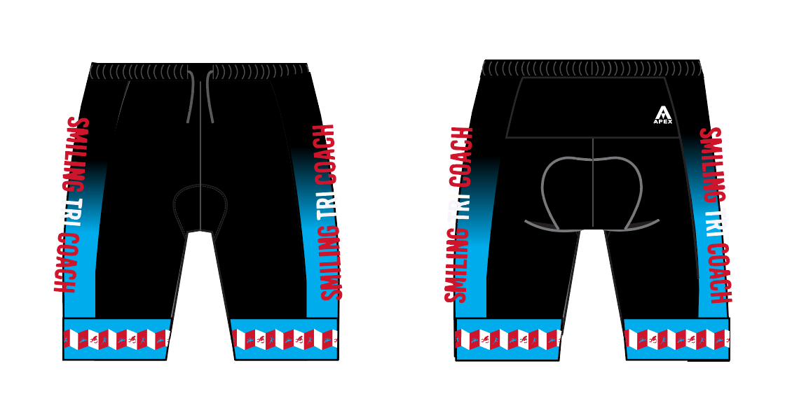SMILING TRI COACH TRI SHORTS