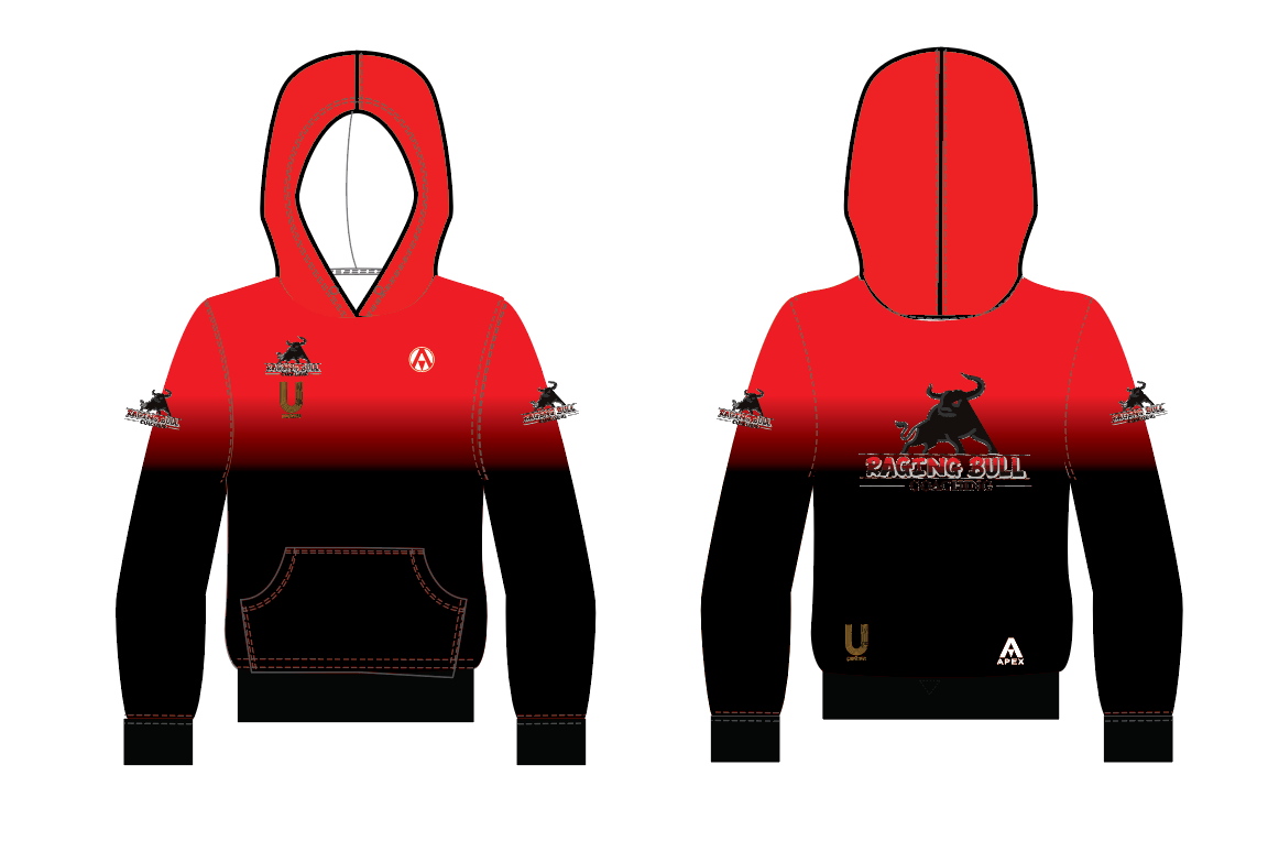 RAGINGBULL  PRO FULL CUSTOM HOODIE