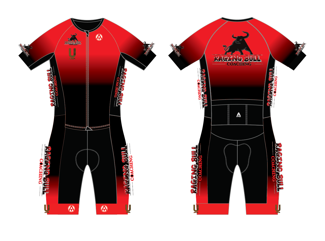 RAGINGBULL ENDURANCE PRO RACE SPEED TRI SUIT