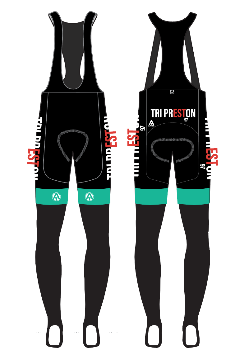 TRI PRESTON TEAM BIB TIGHTS