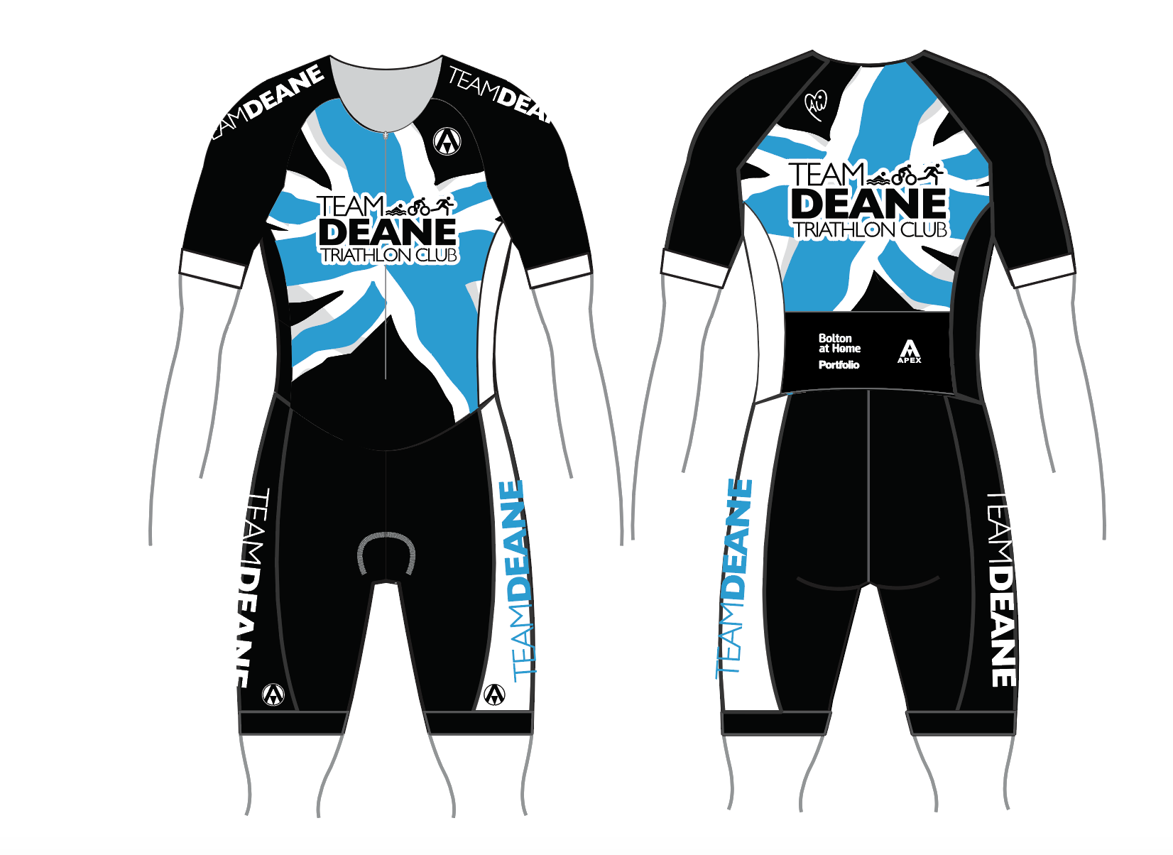 TEAM DEANE ELITE SPEED TRI SUIT