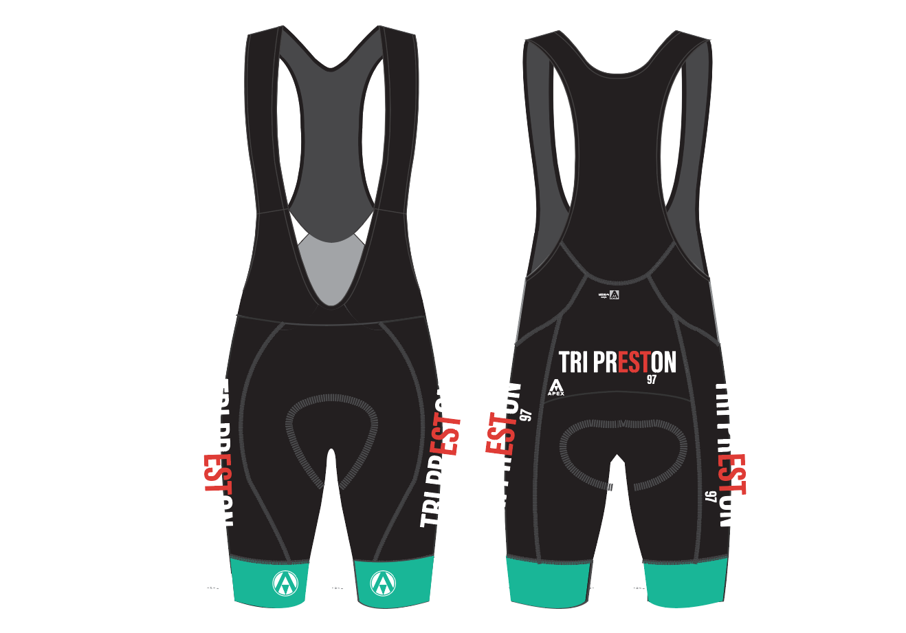 TRI PRESTON PRO BIB SHORTS