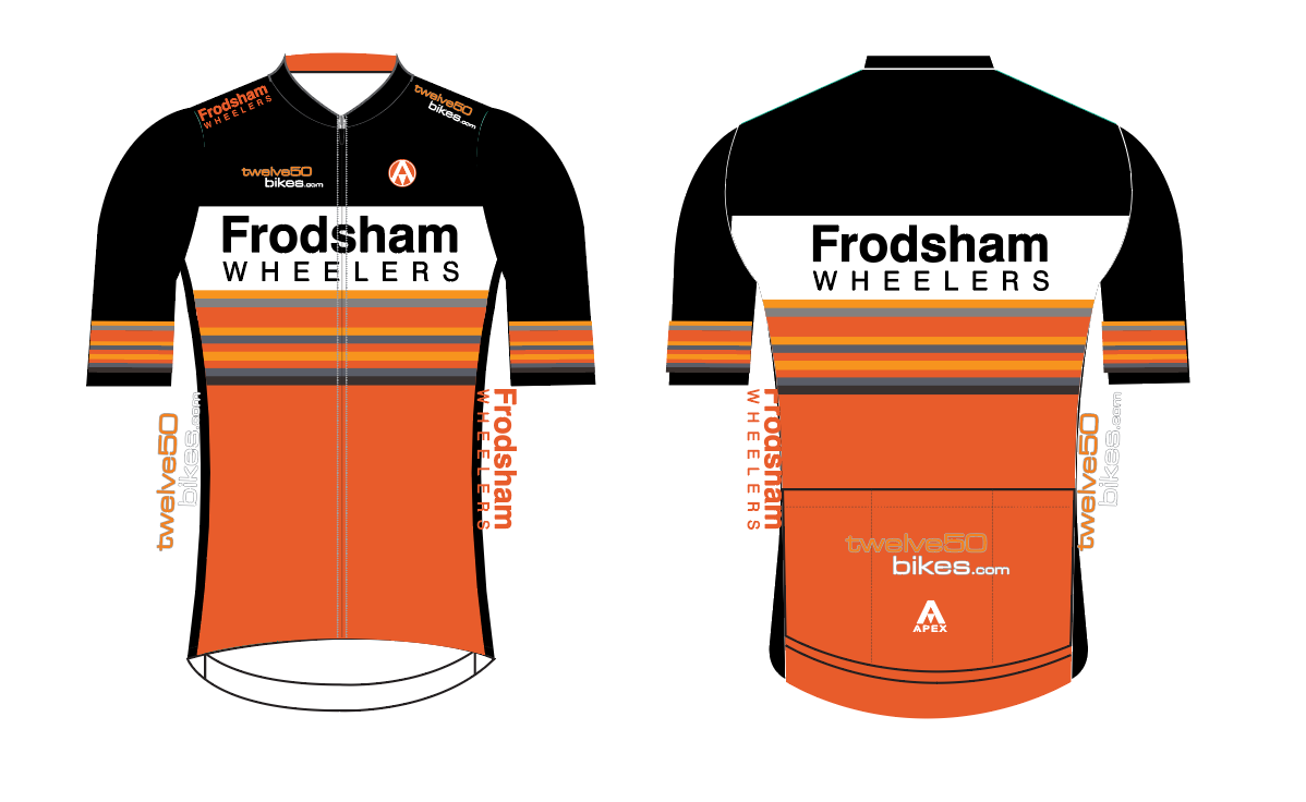 FRODSHAM WHEELERS PRO SHORT SLEEVE JERSEY