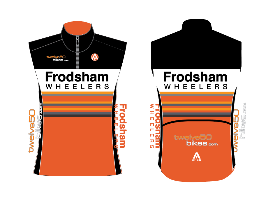 FRODSHAM WHEELERS PRO GILET