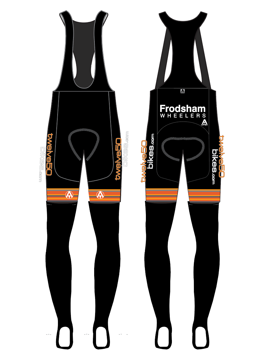FRODSHAM WHEELERS TEAM BIB TIGHTS