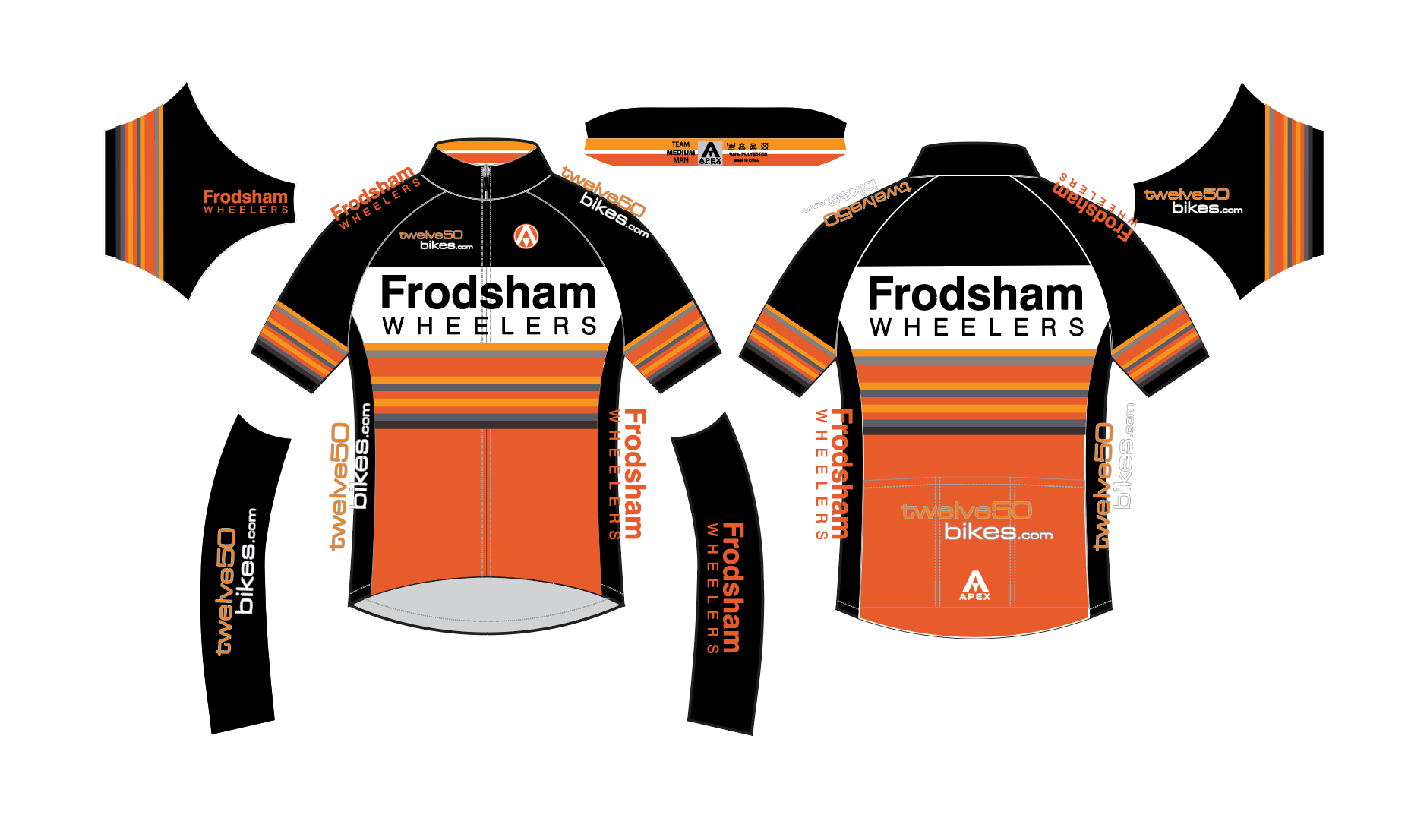 FRODSHAM WHEELERS ELITE SS JERSEY