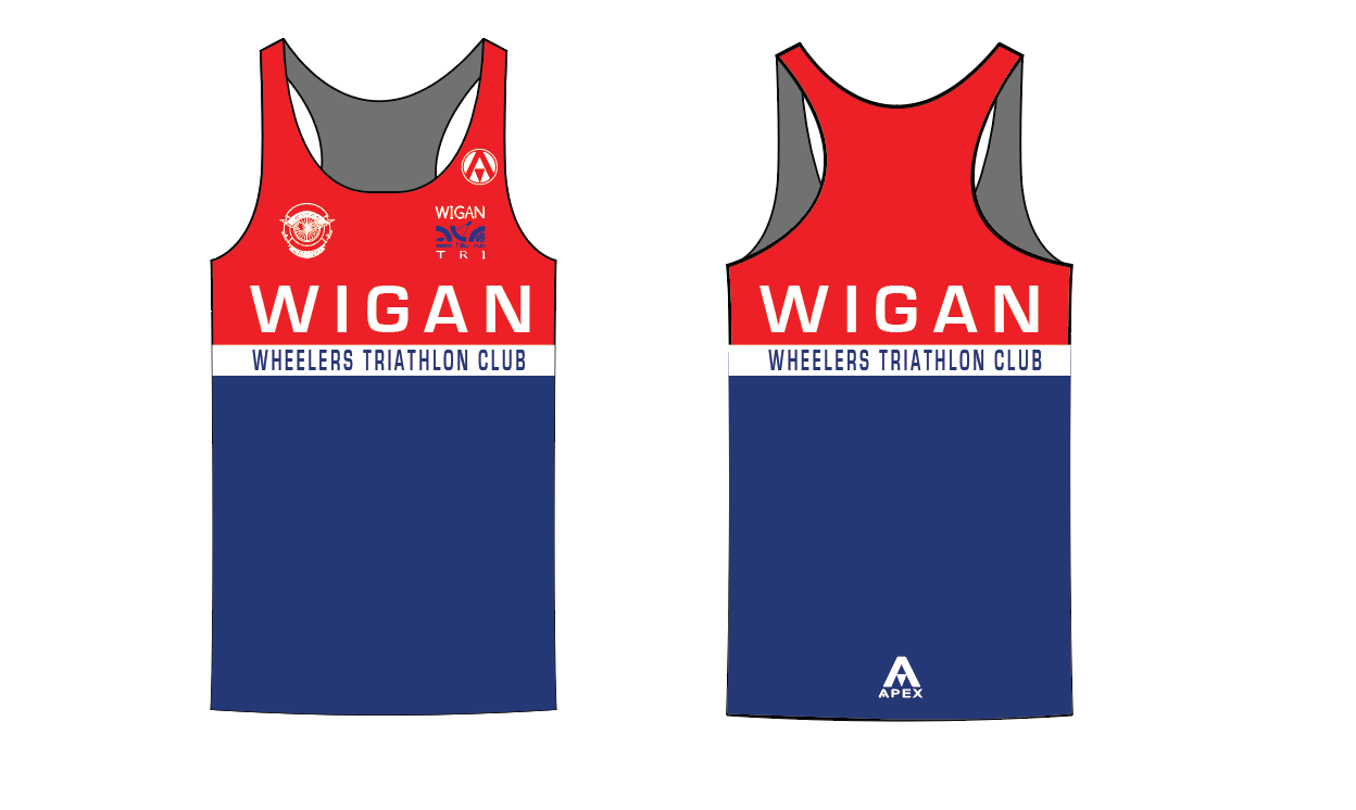 WIGAN WHEELERS RUN VEST