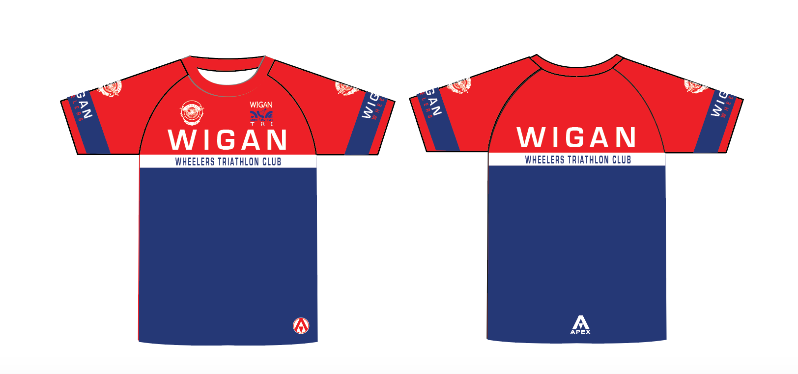 WIGAN WHEELERS T SHIRT