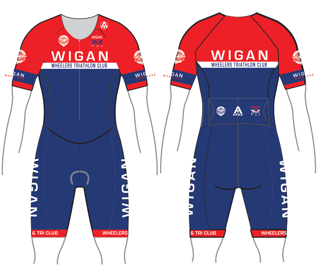 WIGAN WHEELERS PRO SPEED TRI SUIT