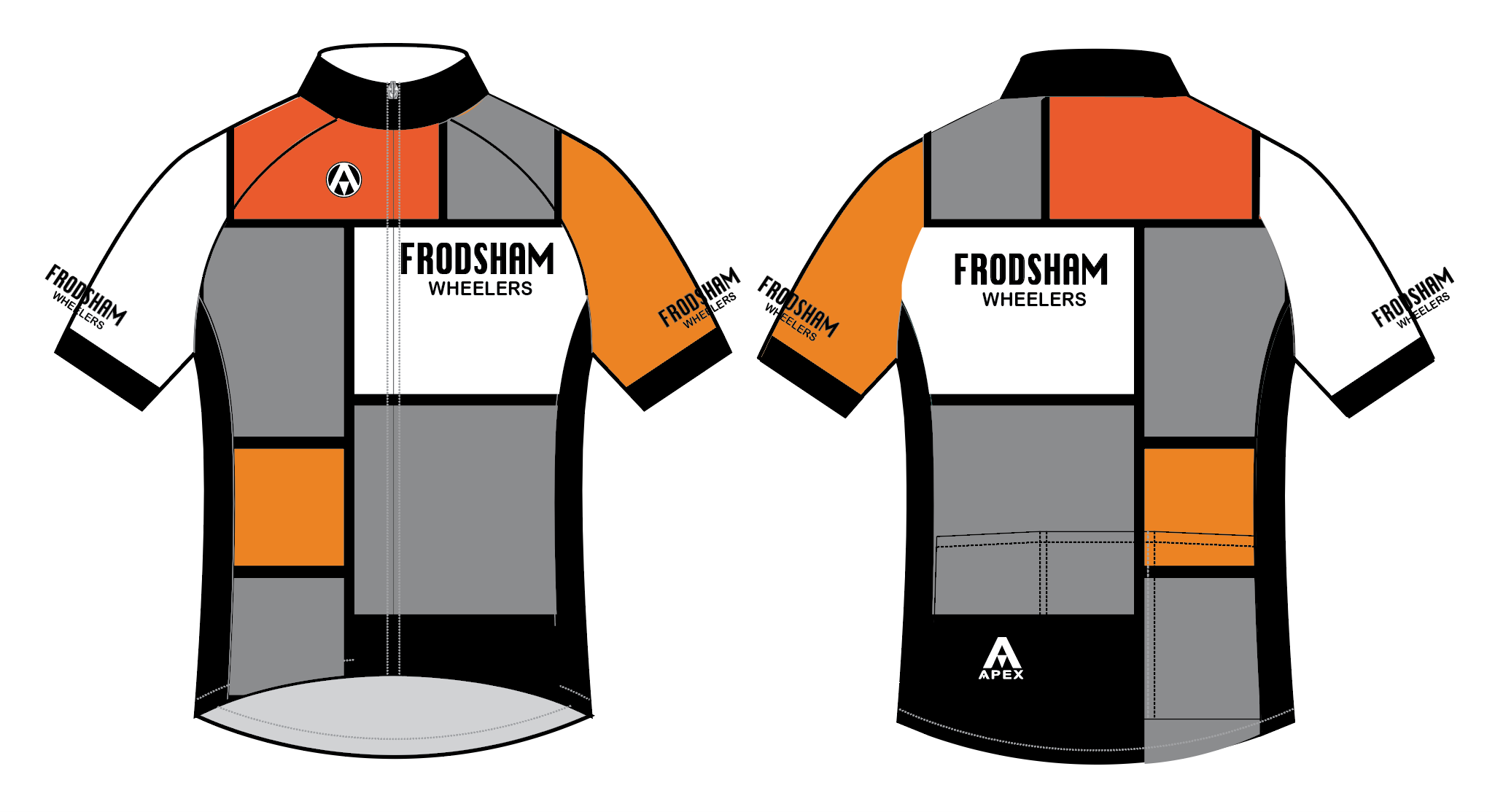 FRODSHAM WHEELERS RETRO JERSEY