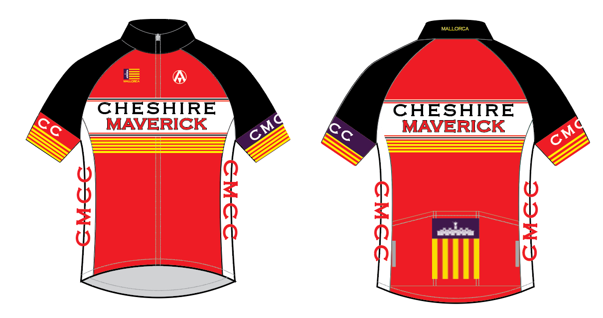 CHESHIRE MAVERICKS ELITE SS JERSEY (MALLORCA)