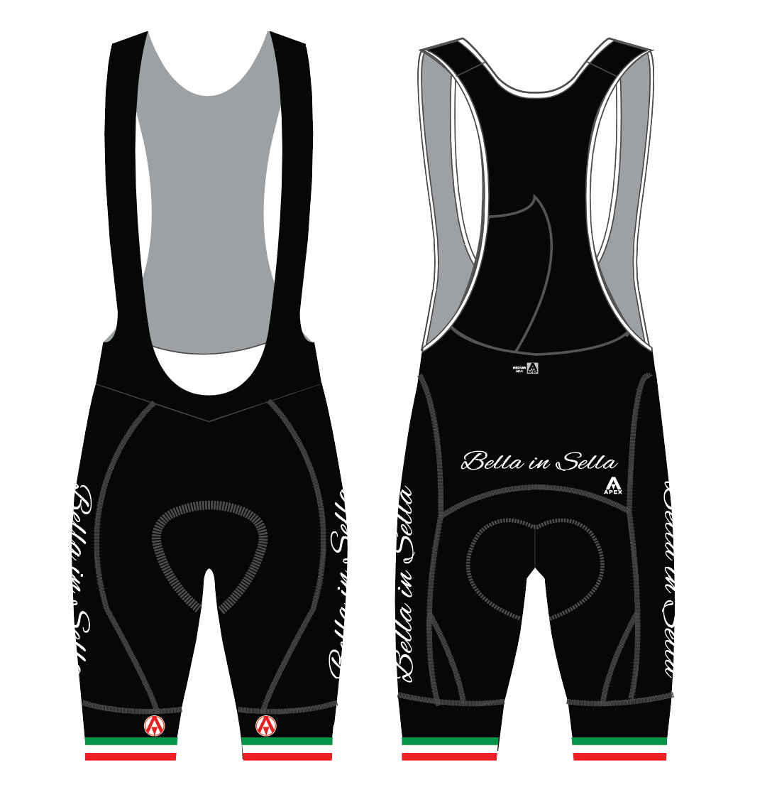 BELLA PRO BIB SHORTS