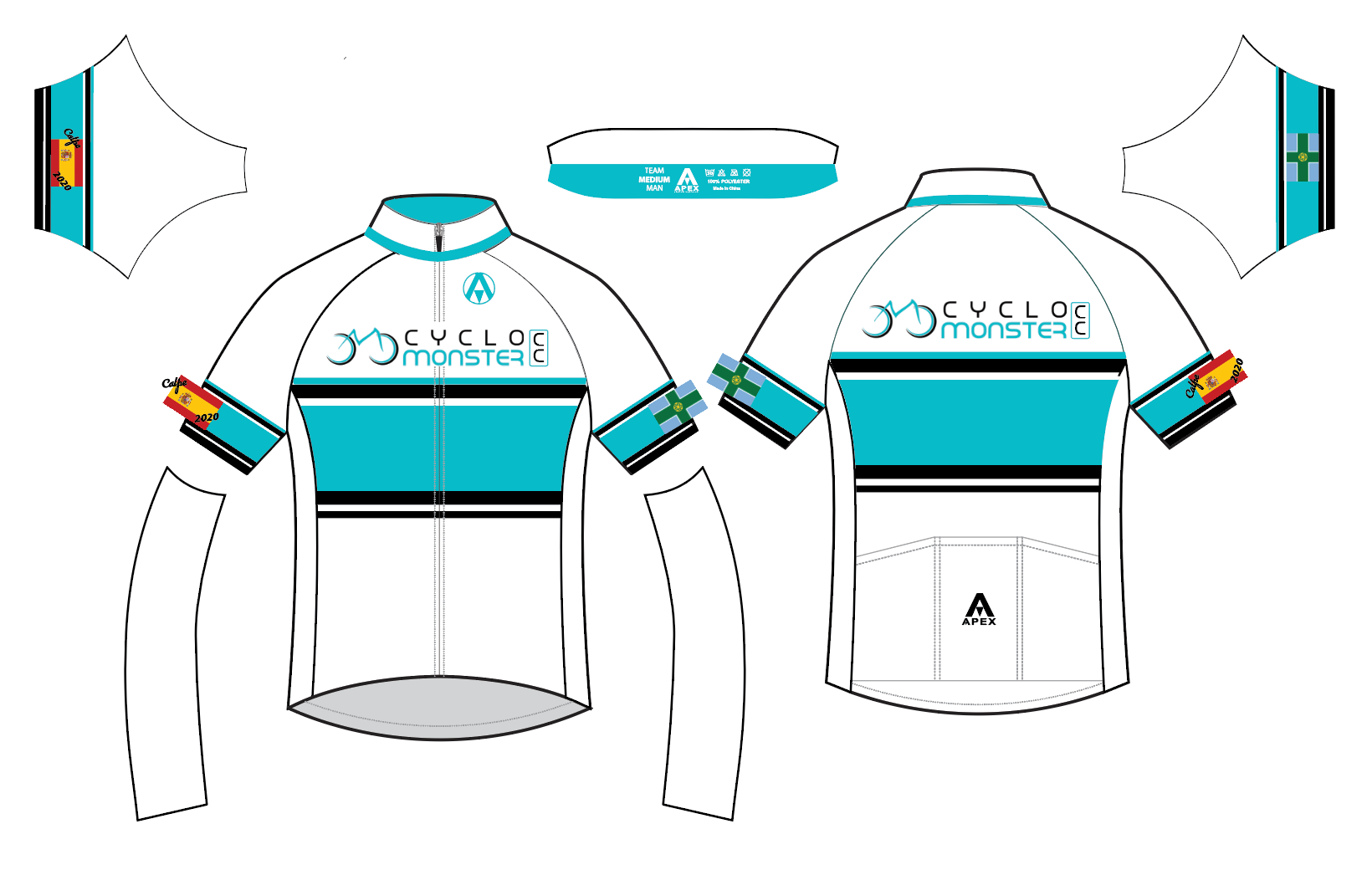 CYCLO MONSTER CC TEAM SS JERSEY