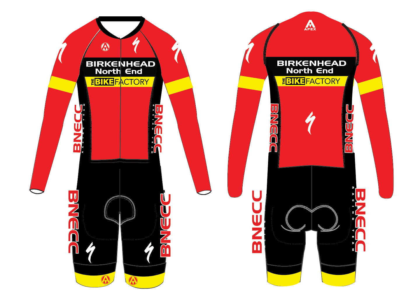 BNECC RACING TEAM SPEED TT SUIT