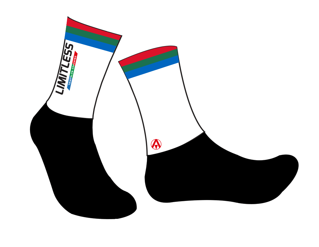 LIMITLESS WATT AERO SOCKS - WHITE
